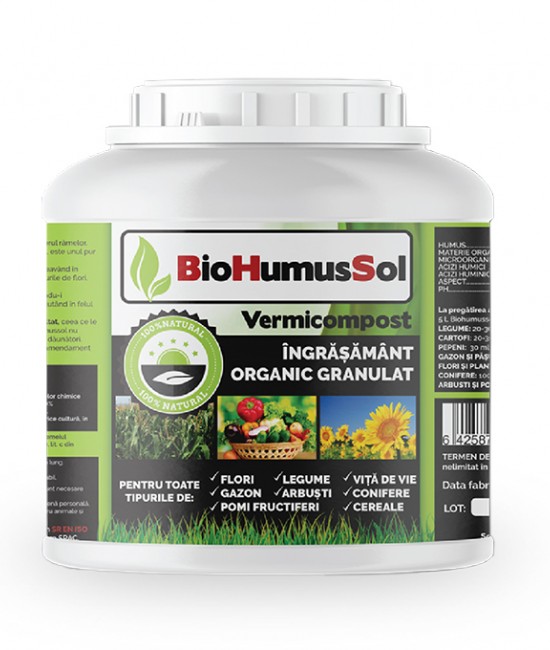 VERMICOMPOST GRANULAT 250ml VERMICOMPOST GRANULAT 250ml